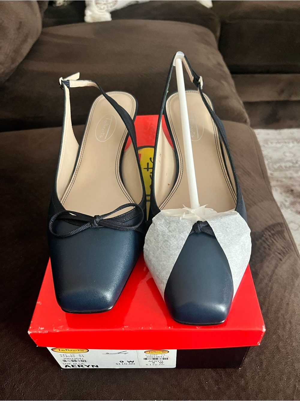 Talbots Slingback kitten heel 9W